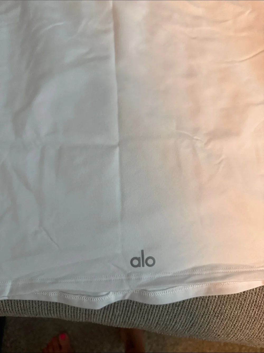 ALO Yoga Finesse Long-Sleeve Crop Top NWOT